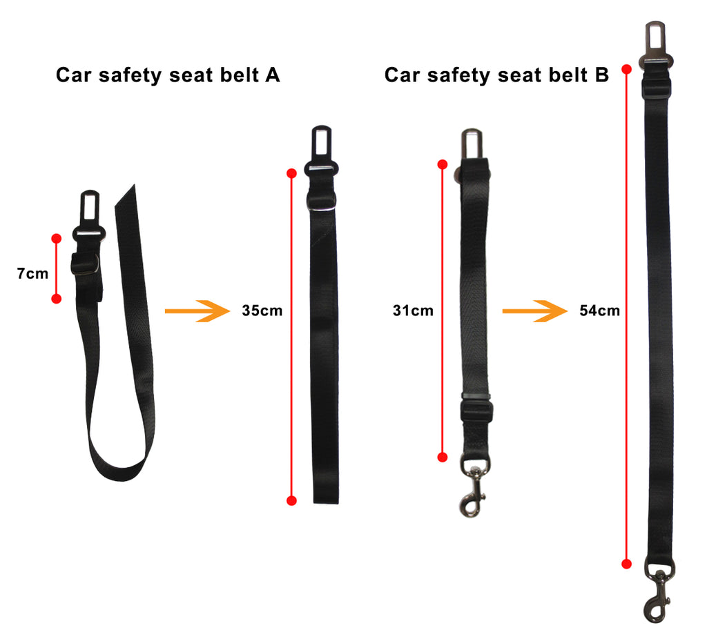 1000D Cordura Nylon Dog Vest Harness With Car Safety Seat Belts For Dog Girth 32"-45"